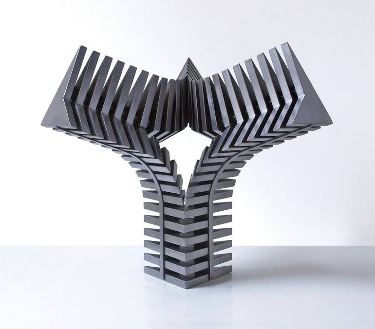 Original Geometric Sculpture by Nikolaus Weiler