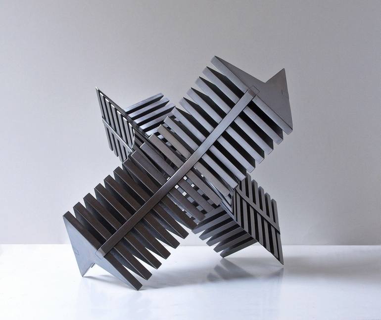 Original Geometric Sculpture by Nikolaus Weiler