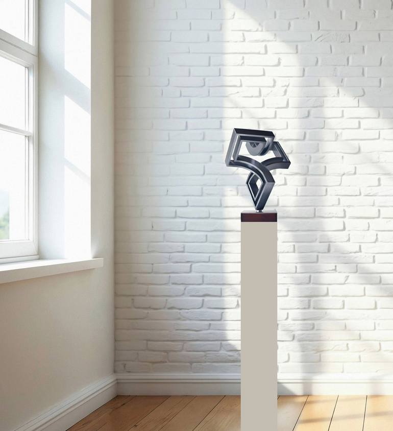 Original Abstract Expressionism Abstract Sculpture by Nikolaus Weiler