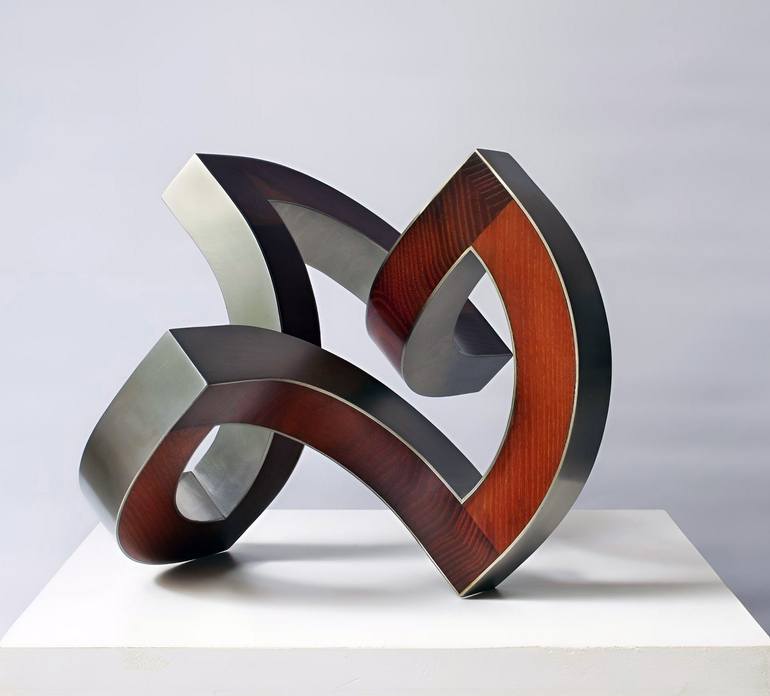 Original Abstract Expressionism Abstract Sculpture by Nikolaus Weiler