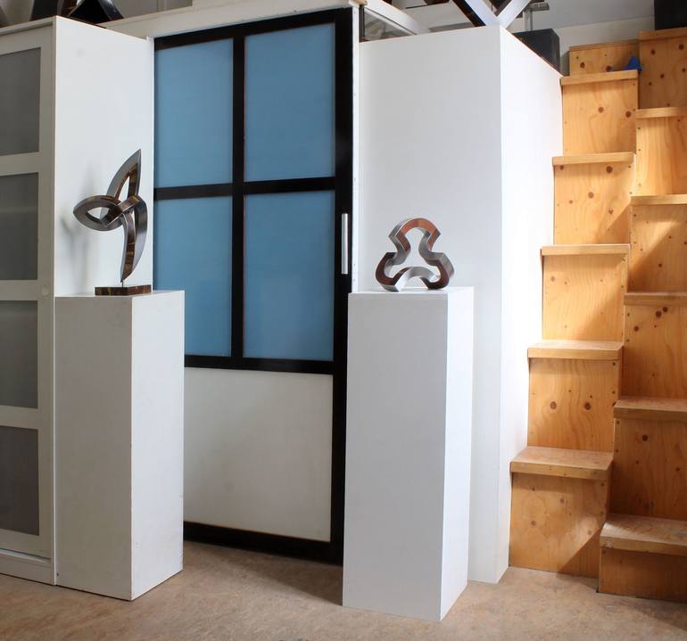 Original Abstract Expressionism Abstract Sculpture by Nikolaus Weiler