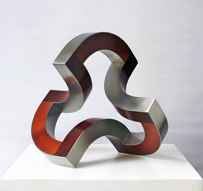 Original Abstract Expressionism Abstract Sculpture by Nikolaus Weiler
