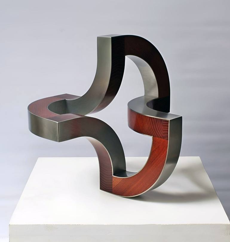 Original Abstract Expressionism Abstract Sculpture by Nikolaus Weiler