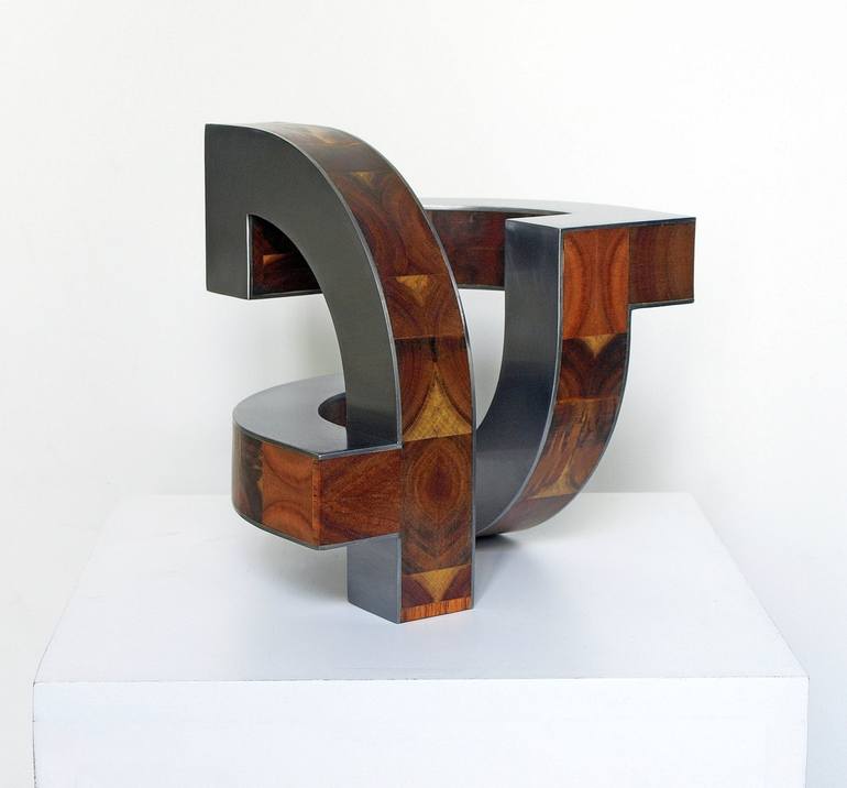 Original Abstract Architecture Sculpture by Nikolaus Weiler