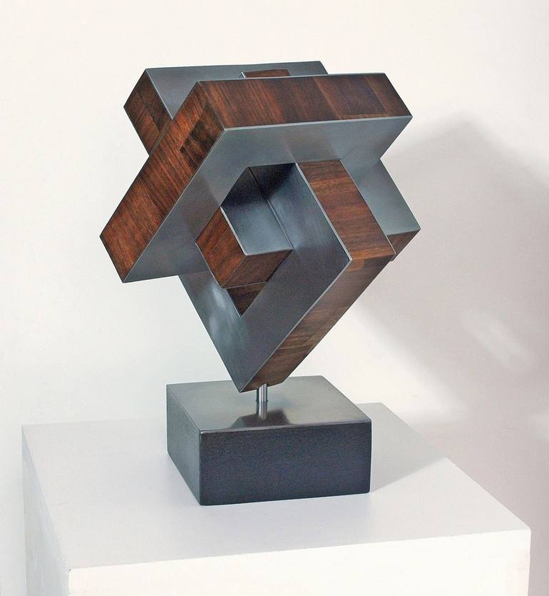 Original Abstract Architecture Sculpture by Nikolaus Weiler