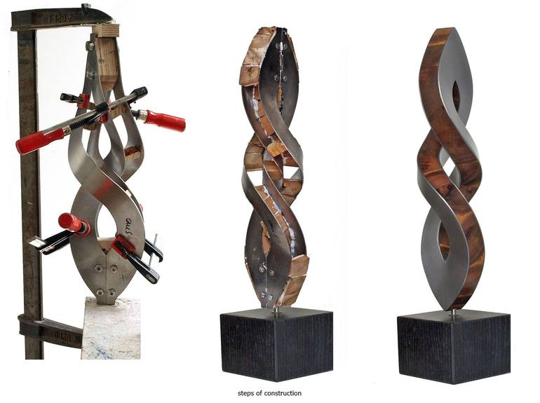 Original Abstract Expressionism Abstract Sculpture by Nikolaus Weiler