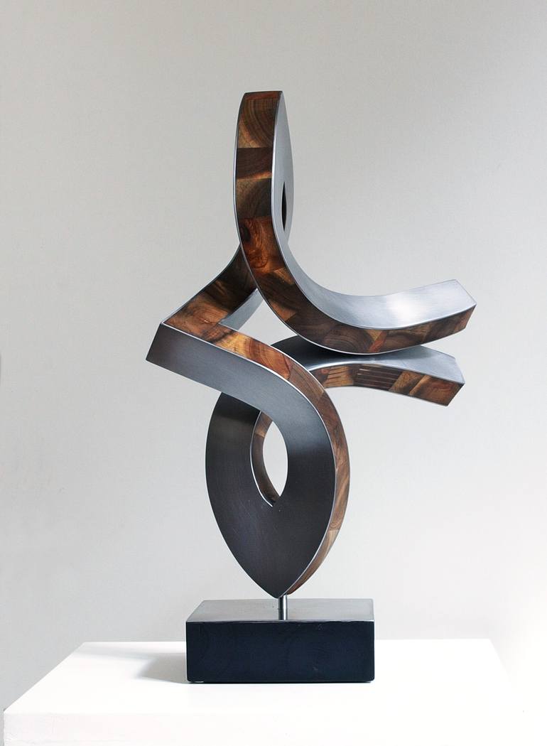 Original Abstract Expressionism Abstract Sculpture by Nikolaus Weiler