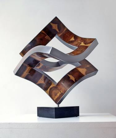 Original Abstract Expressionism Abstract Sculpture by Nikolaus Weiler