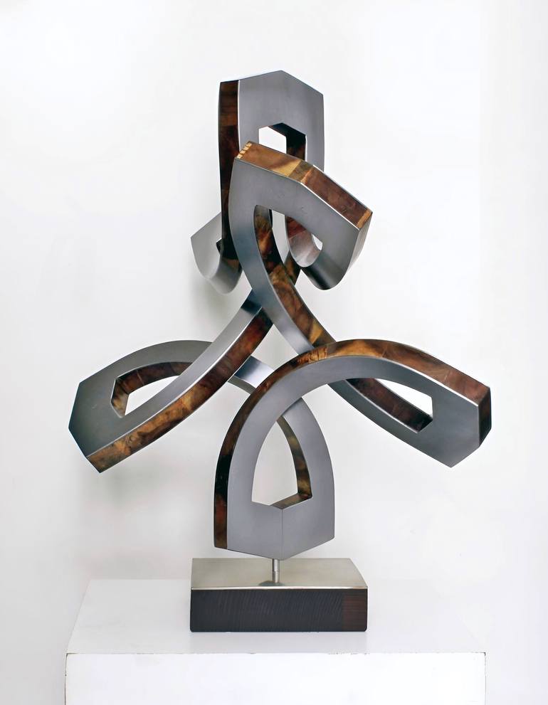 Original Abstract Expressionism Abstract Sculpture by Nikolaus Weiler