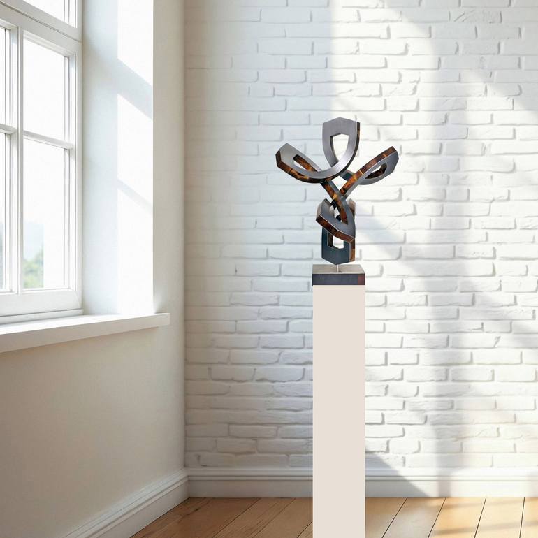 Original Abstract Expressionism Abstract Sculpture by Nikolaus Weiler