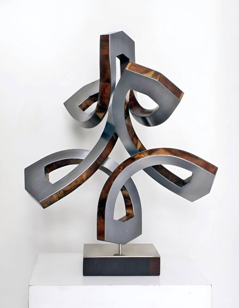 Original Abstract Expressionism Abstract Sculpture by Nikolaus Weiler