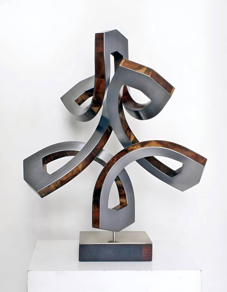 Original Abstract Expressionism Abstract Sculpture by Nikolaus Weiler