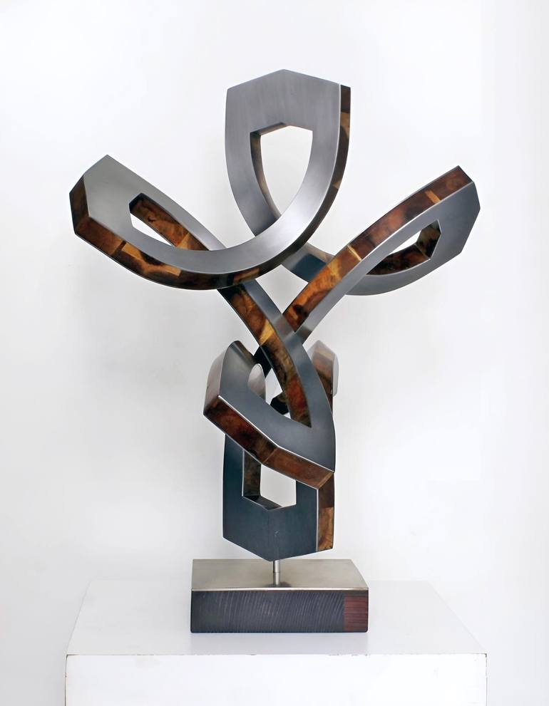 Original Abstract Expressionism Abstract Sculpture by Nikolaus Weiler