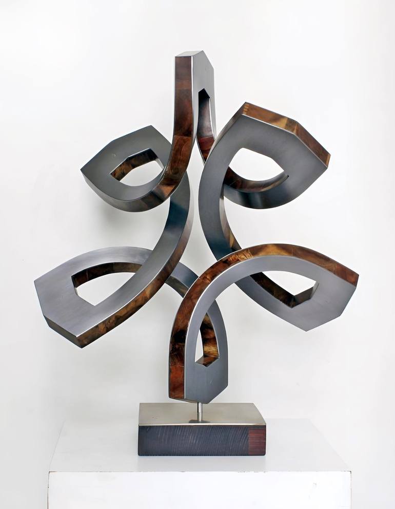 Original Abstract Expressionism Abstract Sculpture by Nikolaus Weiler