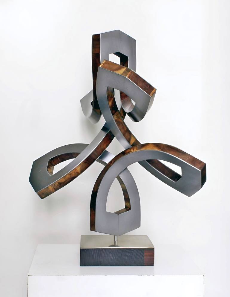 Original Abstract Expressionism Abstract Sculpture by Nikolaus Weiler