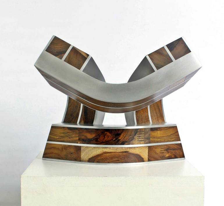 Original Abstract Architecture Sculpture by Nikolaus Weiler