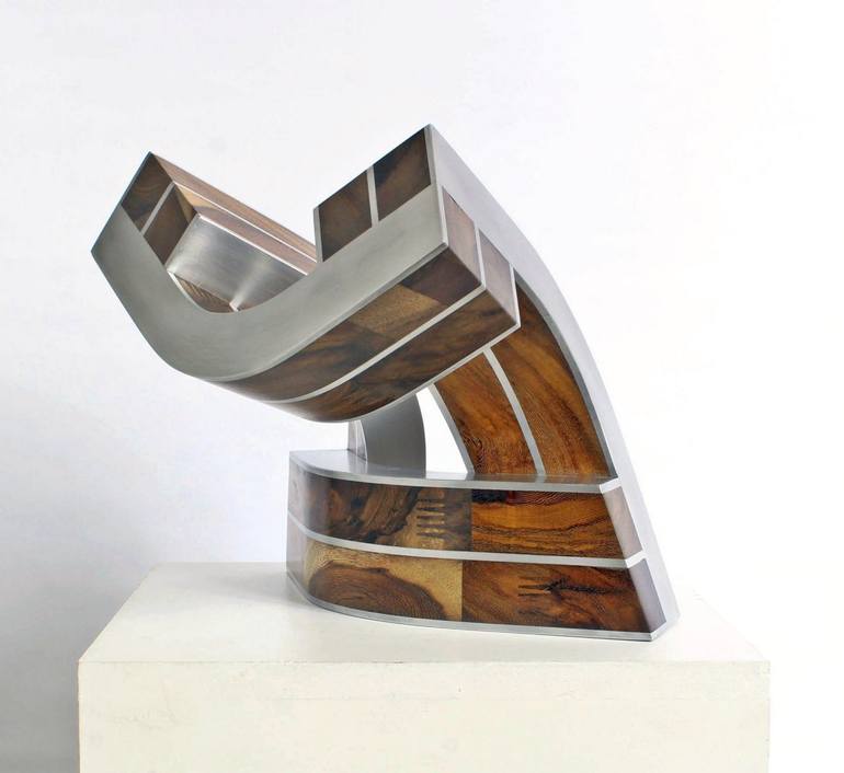 Original Abstract Architecture Sculpture by Nikolaus Weiler