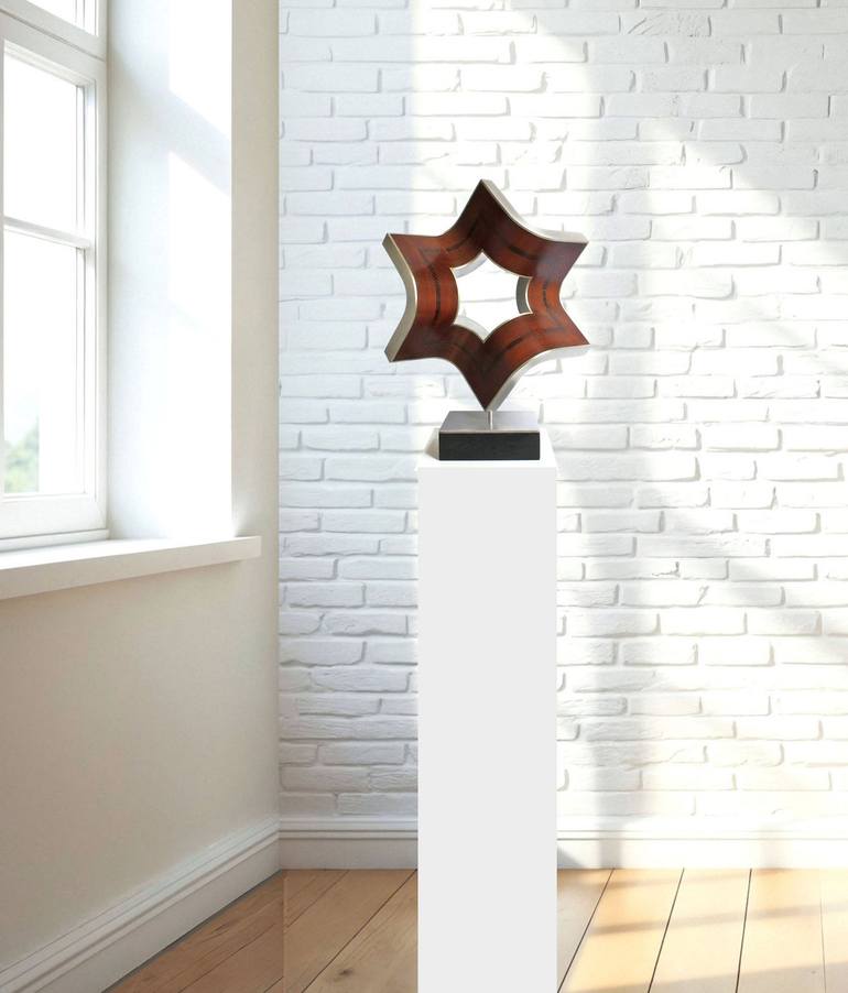 Original Abstract Expressionism Abstract Sculpture by Nikolaus Weiler