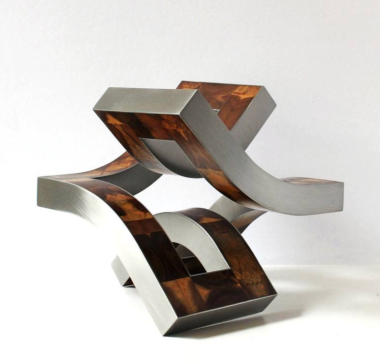 Original Abstract Expressionism Abstract Sculpture by Nikolaus Weiler