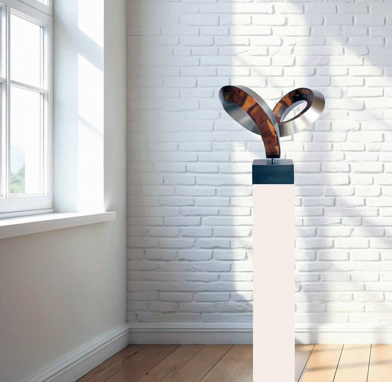 Original Abstract Expressionism Abstract Sculpture by Nikolaus Weiler