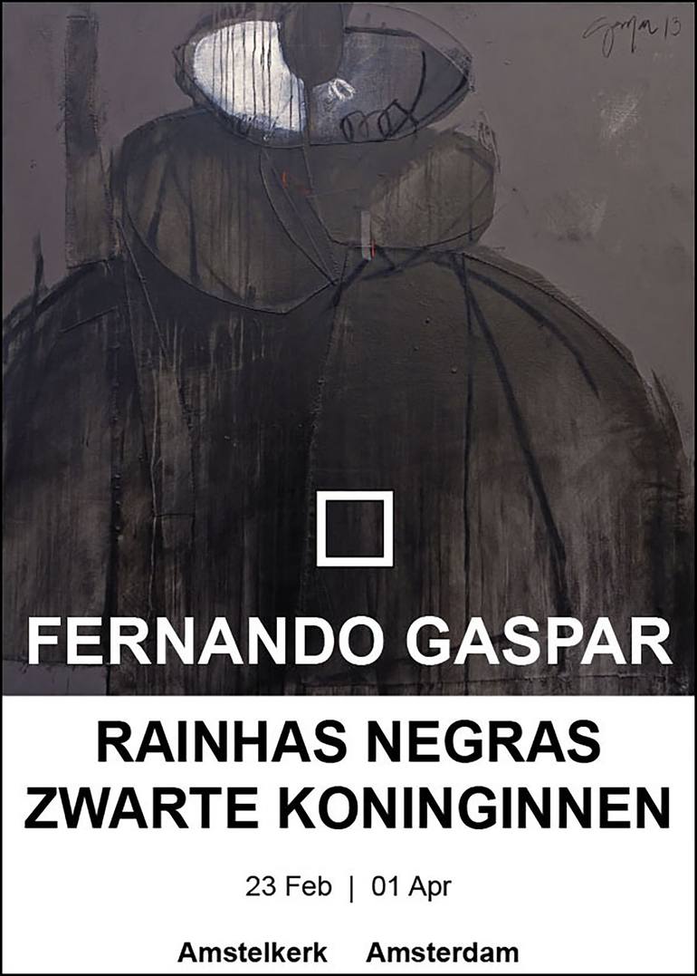 Original Abstract Expressionism Women Painting by Fernando Gaspar