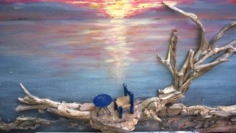Original Other Landscape Painting by Vasiliki Antonopoulou
