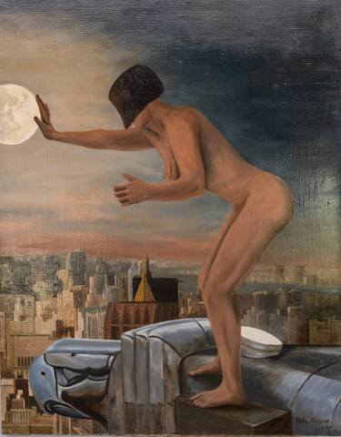 Original Surrealism Nude Paintings by Denise Zakula