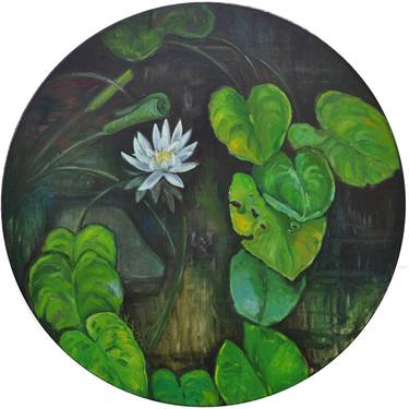 Original Floral Painting by Uliana Khudiak