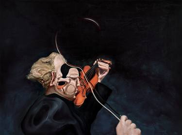Man Playing a Violin thumb