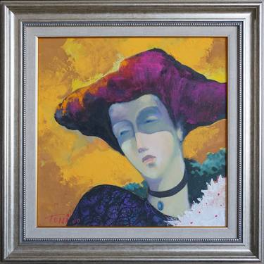 Print of Fine Art Portrait Paintings by Todor Ignatov - Tony