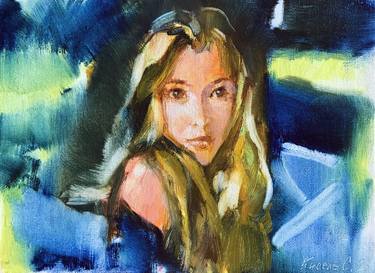 Original Abstract Portrait Paintings by Sergey Kisel