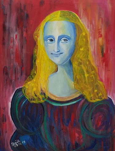 Original Fine Art Portrait Paintings by Ursula Gnech