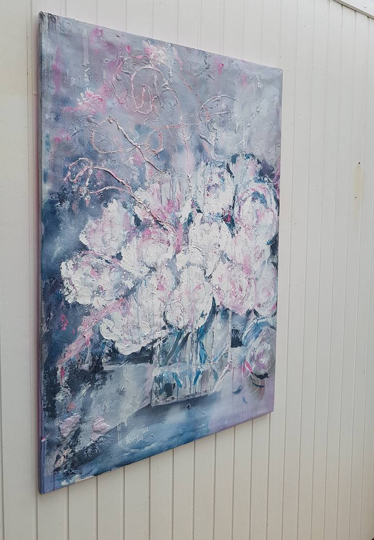 Original Abstract Still Life Painting by Ursula Gnech