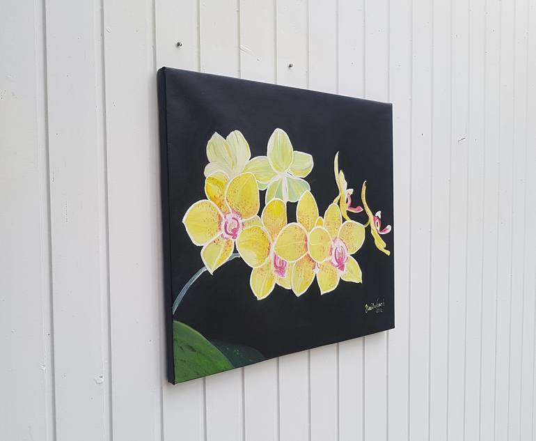 Original Documentary Floral Painting by Ursula Gnech