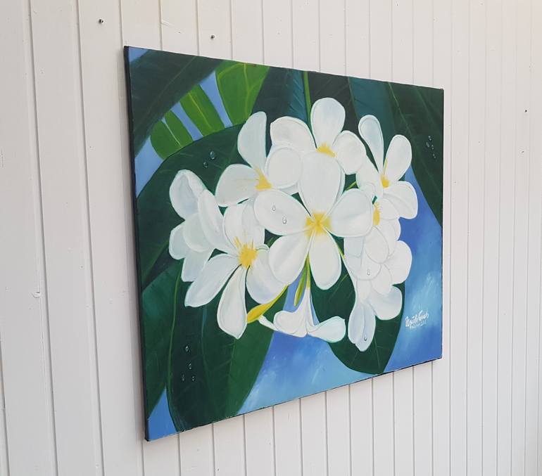 Original Documentary Floral Painting by Ursula Gnech