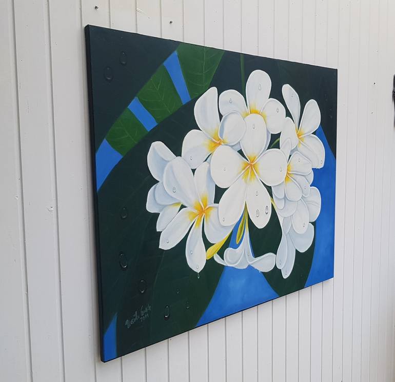 Original Documentary Floral Painting by Ursula Gnech