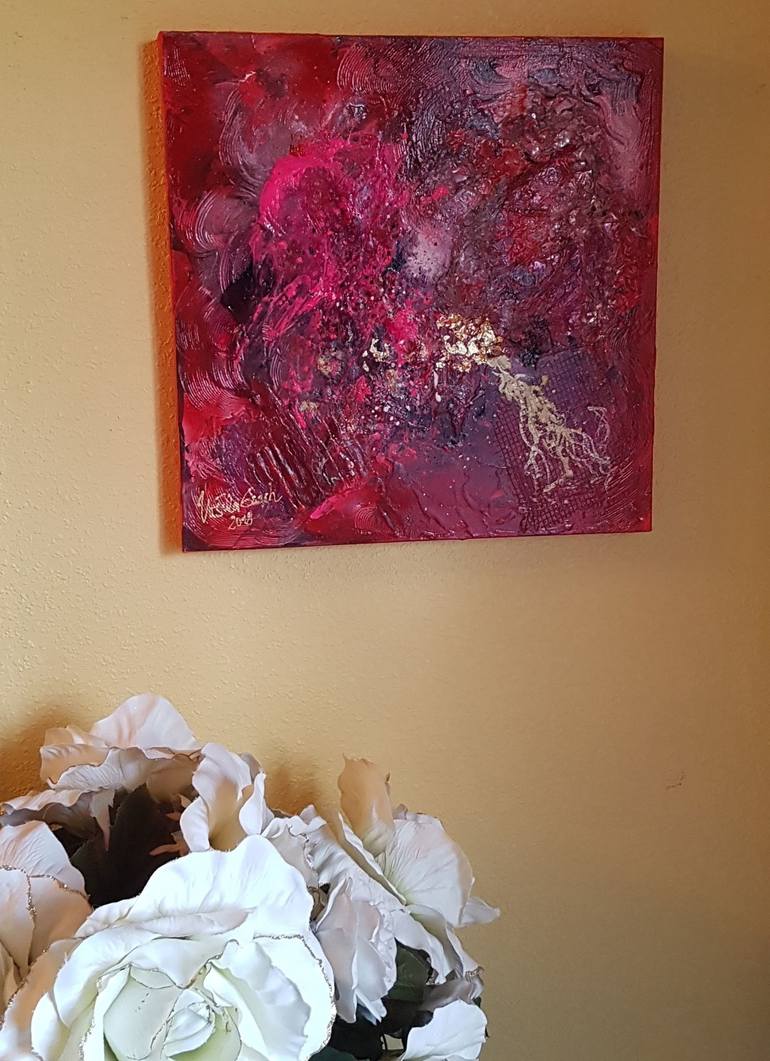 Original Expressionism Abstract Painting by Ursula Gnech