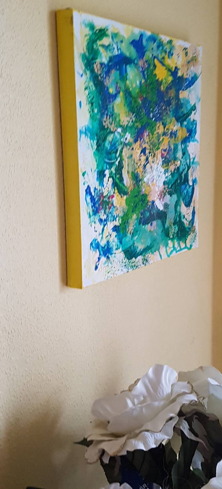 Original Expressionism Abstract Painting by Ursula Gnech