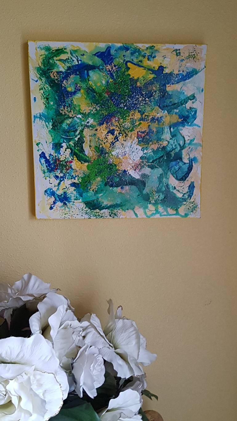 Original Expressionism Abstract Painting by Ursula Gnech