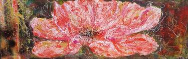 Original Abstract Floral Paintings by Ursula Gnech