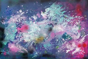 Original Abstract Paintings by Ursula Gnech