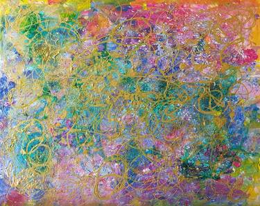 Original Documentary Abstract Paintings by Ursula Gnech