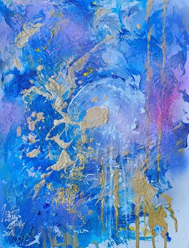 Original Abstract Paintings by Ursula Gnech