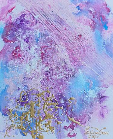 Original Abstract Paintings by Ursula Gnech