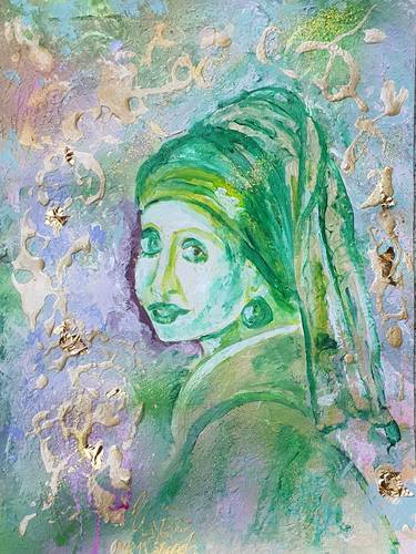 Original Expressionism Portrait Paintings by Ursula Gnech