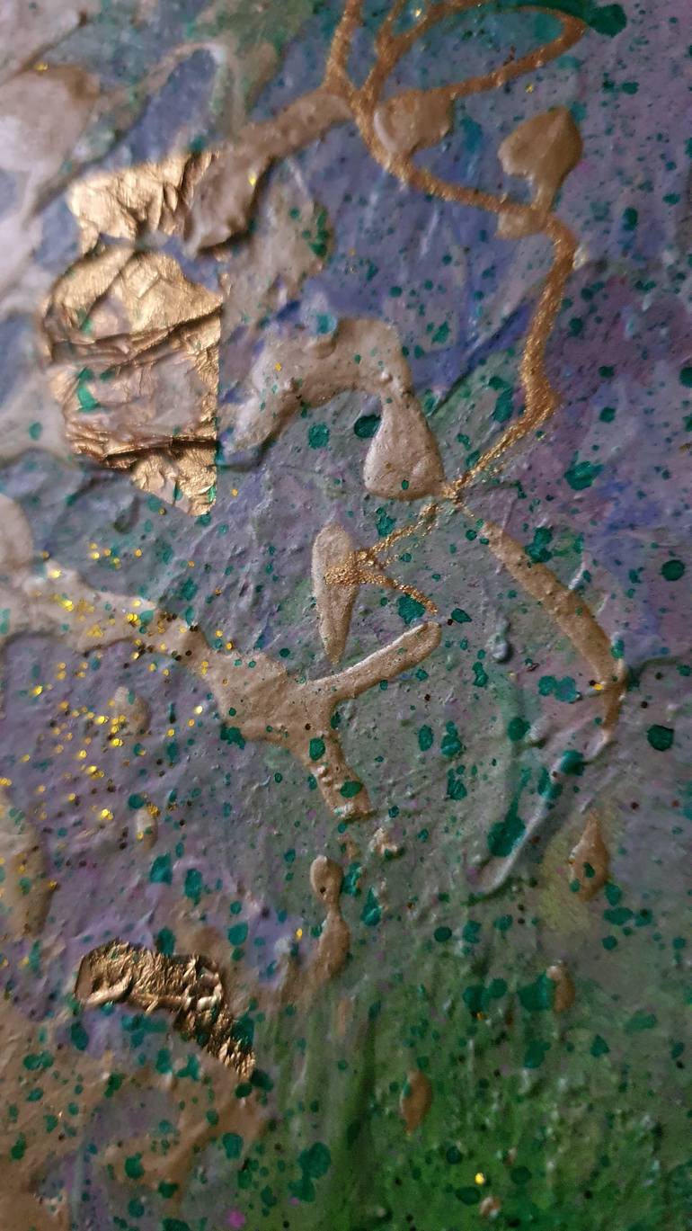 Original Expressionism People Painting by Ursula Gnech