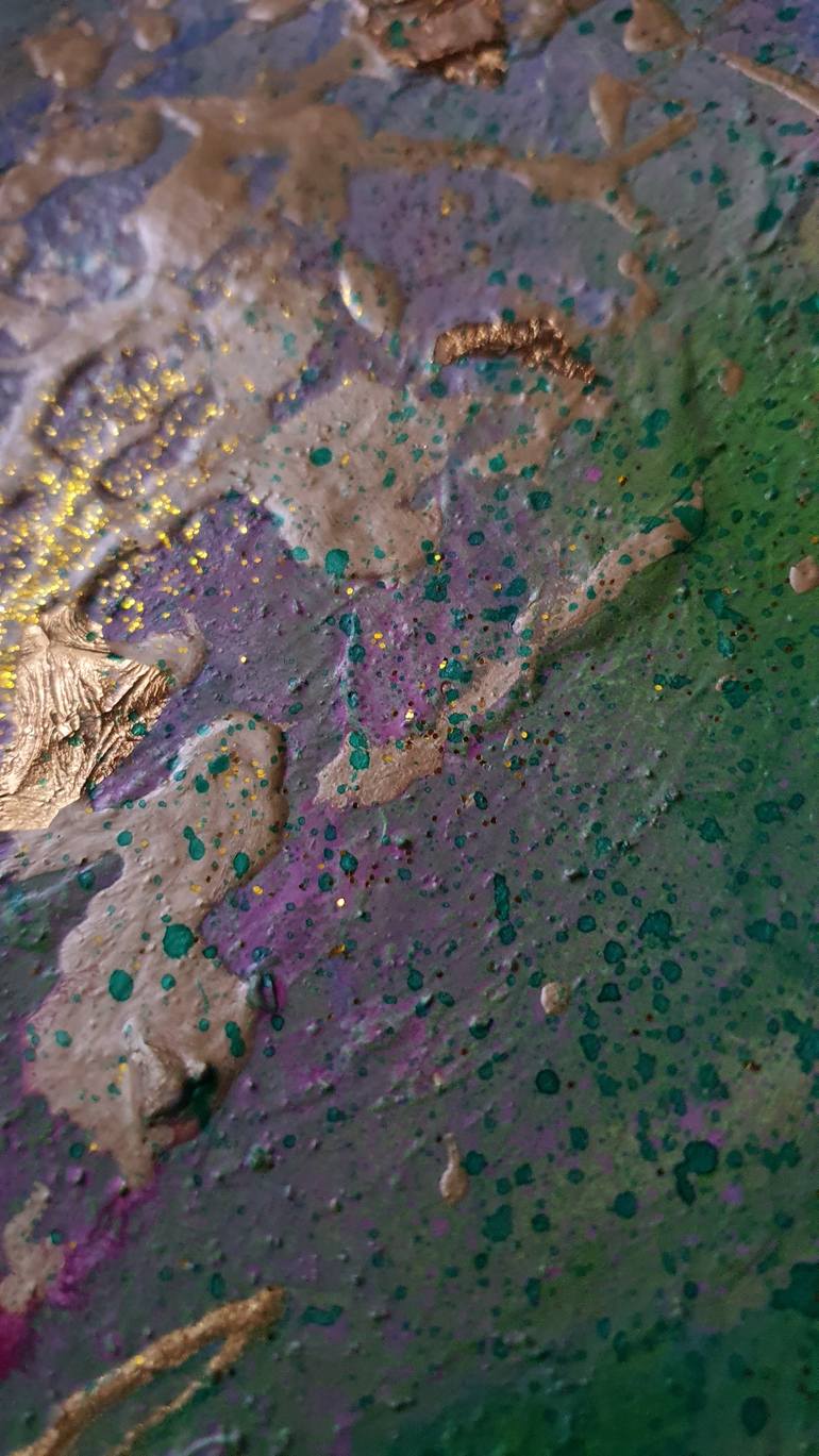 Original Expressionism People Painting by Ursula Gnech