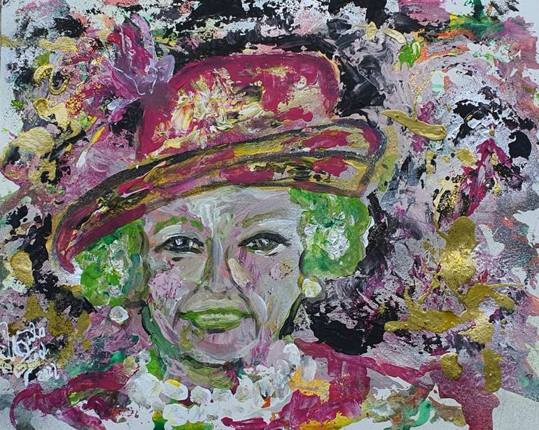 Original Abstract Expressionism Abstract Paintings by Ursula Gnech