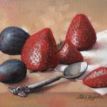 FIGS AND STRAWBERRIES by Aibek Begalin
