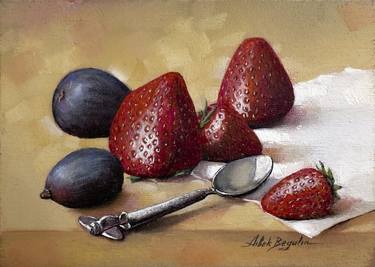 Original Realism Still Life Paintings by Aibek Begalin